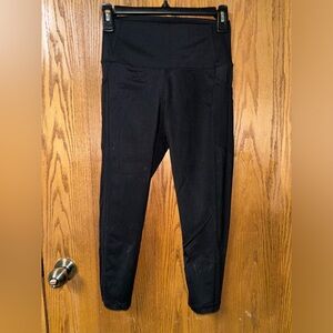 High-Waist Black Active Zyia Capri Leggings